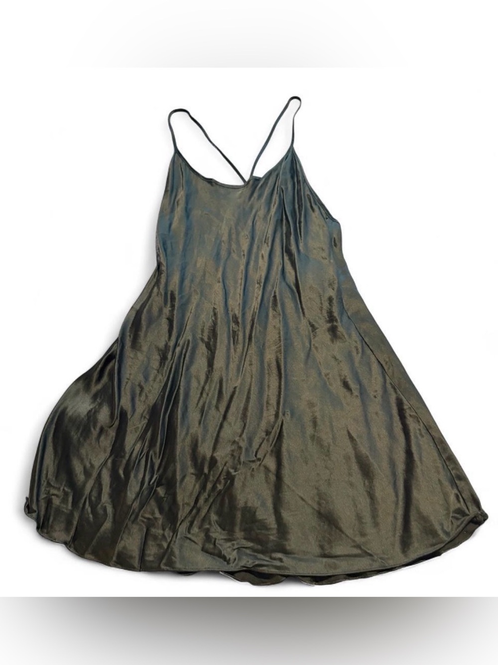 Victoria's Secret rare gold label 100% silk Slip Dress